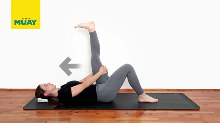 Aktiv unterstütztes Hamstring-Dehnen