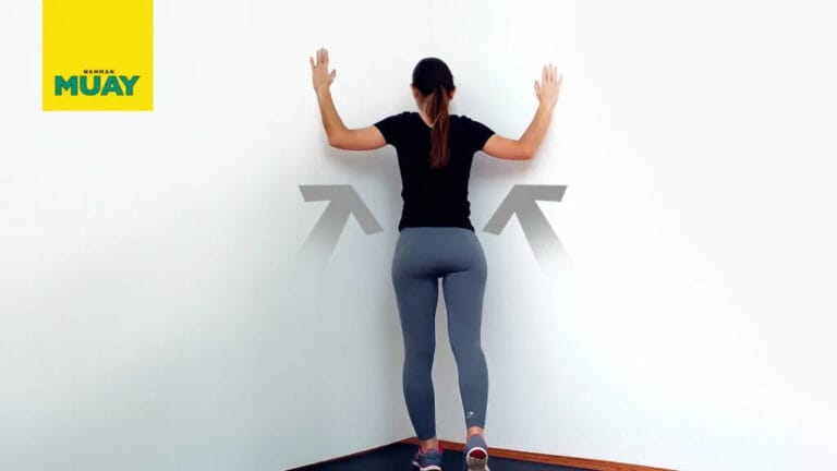 Eck-Dehnübung für die Brust