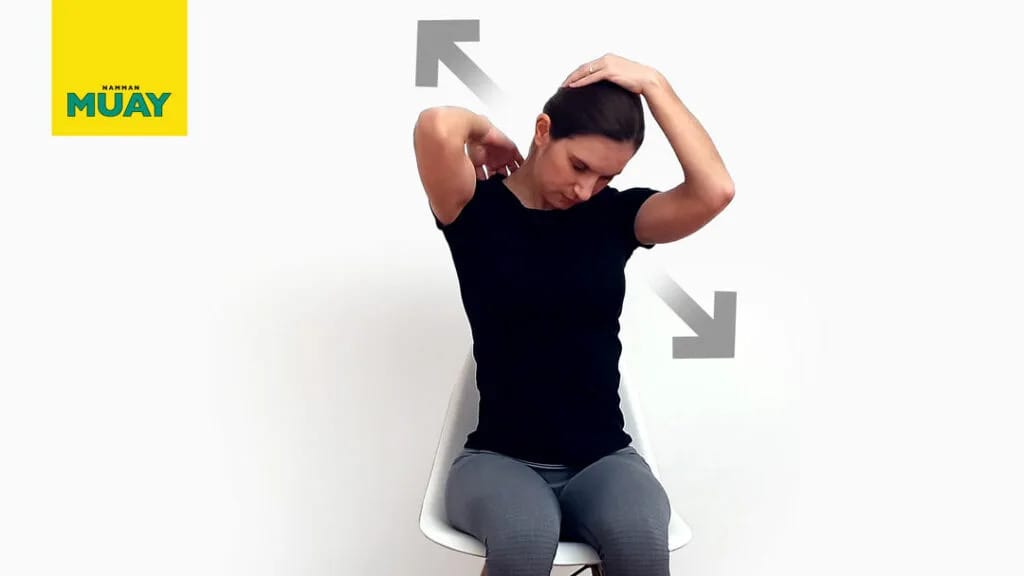 Levator-scapulae-Dehnung