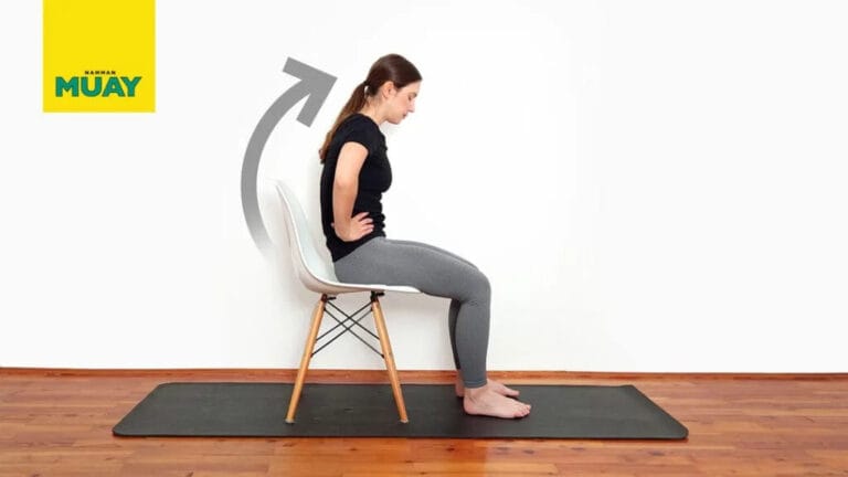 Sitzendes Beckenkippen: Rückenschmerzen lindern und Haltung verbessern